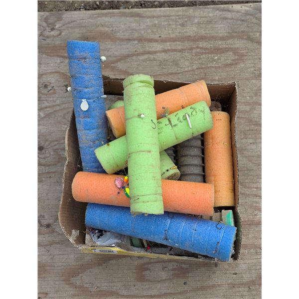 Homemade bottom feeding floats