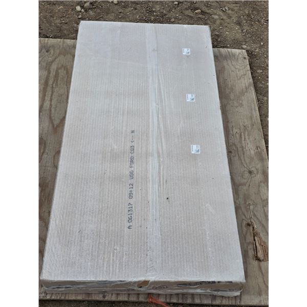 Box of 8 sealed ceiling tiles