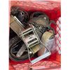 Image 2 : Bucket of straps and roofing nails
