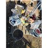 Image 1 : Pallet of drywall equipment and tools
