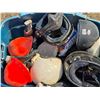 Image 2 : Tote full of motorbike helmets