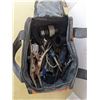 Image 3 : Small rigid toolbag with assorted tools and hardware