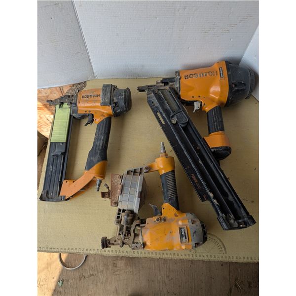 Bostitch air nailers, framing, roofing and brad nailer