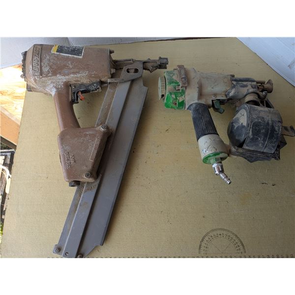 Air nailers, roofing and framing