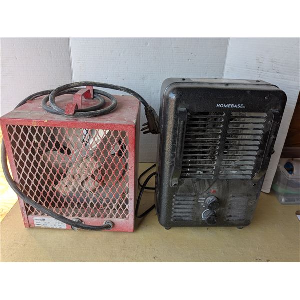 2 electric heaters, 110V and 220V
