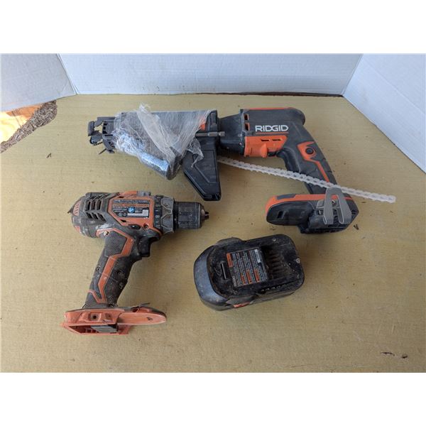 Rigid drywall screwdriver and drill, tested-works