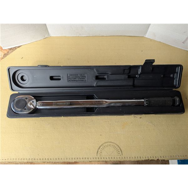 Powerfist, 3/4" drive torque wrench