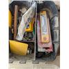 Image 3 : Stanley tool/hardware tray with assorted tools and hardware