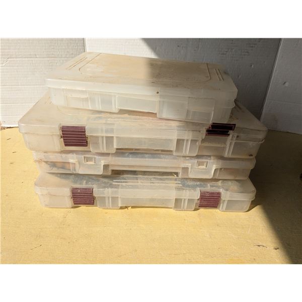 Fishing lures and trays,