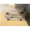 Image 1 : Fishing lures and trays,