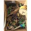 Image 2 : Box of router bits, holesaws, etc