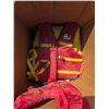 Image 2 : Box of life jackets- sizes vary