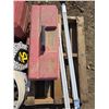 Image 4 : pallet of hardware and tool box with contents