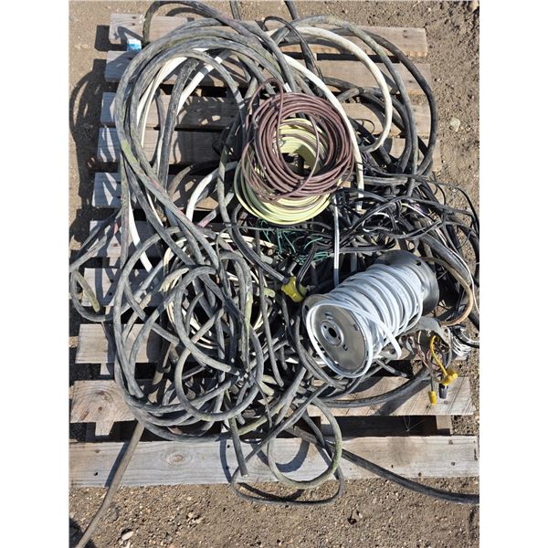 Pallet of various wiring