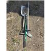 Image 1 : Assorted hand tools- shovels
