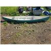 Image 1 : Green canoe- 15.5ft length by 40"W