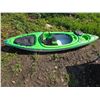 Image 1 : pelican kayak- has damage on the front and hole on bottom- 6ft length