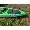 Image 4 : pelican kayak- has damage on the front and hole on bottom- 6ft length