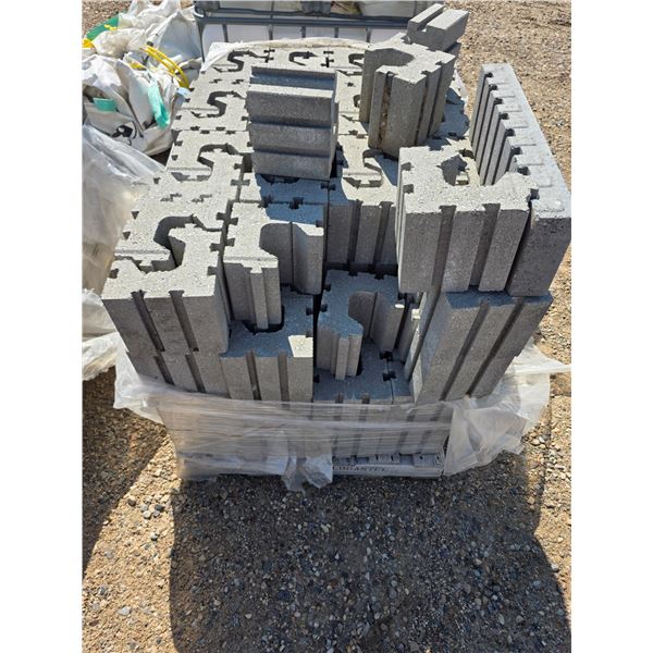 Pallet of stone blocks- for retaining wall