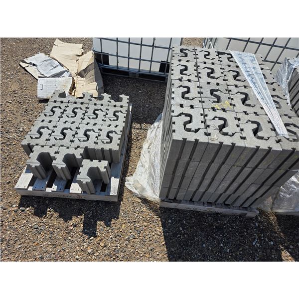 Pallet of stone blocks- for retaining wall