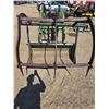 Image 2 : John deere front end loader with grapple and brackets- 5ft W- complete