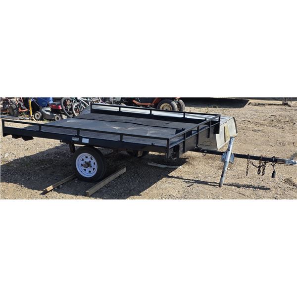Double sled trailer- no vin- 7ft by 8ft