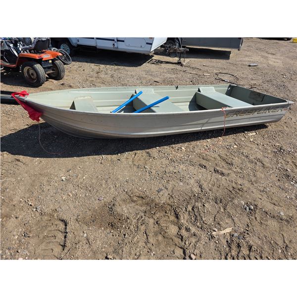 Aluminum boat- 12ft by 55"W
