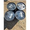 Image 2 : 4- 52L steel oil drums- empty