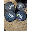 Image 3 : 4- 52L steel oil drums- empty