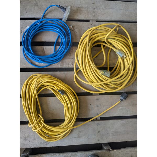 3 Extension cords