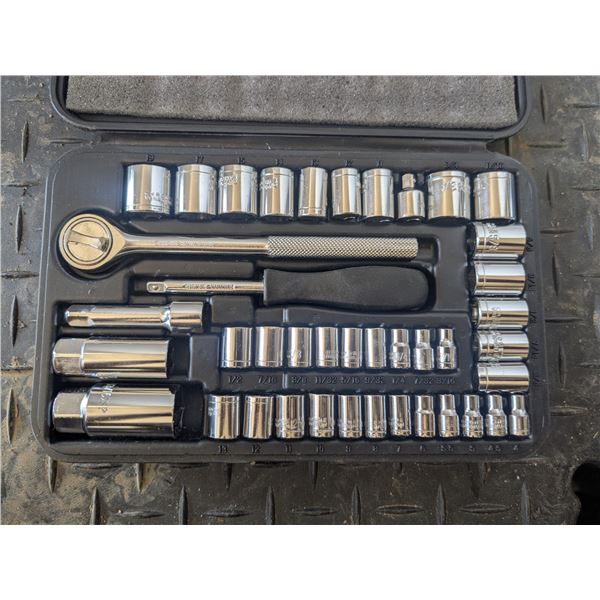 Fuller, 3/8" and 1/4" drive socket set, complete
