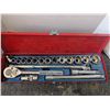 Image 1 : "Jet" 1/2" drive socket set with ratchets in storage case