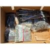 Image 2 : Assorted Hardware Lot – Large Bolts, Nails, etc.