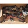 Image 2 : Box of Hitches, Chain Tightener, etc.