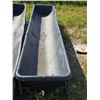 Image 1 : Bunk livestock feeder- has crack on the corner- 12ft L