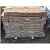 Image 4 : Flat top picket composite fencing- approx 80 bundles- 72" by 5.3"W- 6 pieces per bundle- * some piec