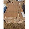 Image 6 : Flat top picket composite fencing- approx 80 bundles- 72" by 5.3"W- 6 pieces per bundle- * some piec