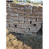 Image 2 : Flat top picket composite fencing- approx 67 bundles- 72" by 5.3"W- 6 pieces per bundle- * some piec