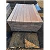 Image 1 : Flat top picket composite fencing-approx  81 bundles- 72" by 5.3"W- 6 pieces per bundle