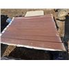 Image 3 : Flat top picket composite fencing-approx  81 bundles- 72" by 5.3"W- 6 pieces per bundle