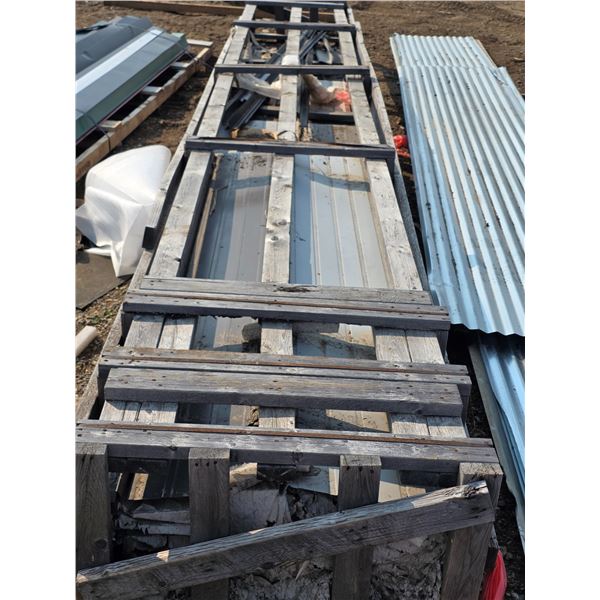 Assorted siding- cut pieces- up to 8ft