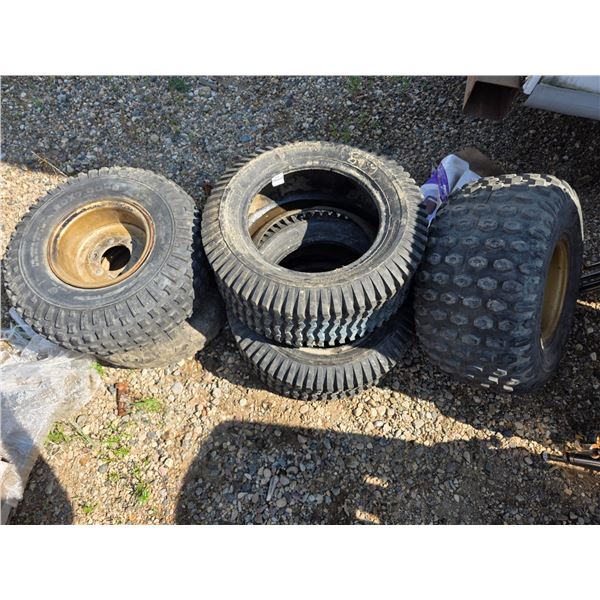 Lot of various tires- 20x7, 22x7.5, 20x11