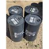 Image 1 : (4) Steel Oil Barrels - 52L - Empty