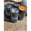 Image 1 : (4) Steel Oil Barrels - 52L - Empty
