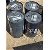 Image 1 : (4) Steel Oil Barrels - 52L - Empty