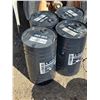 Image 1 : (4) Steel Oil Barrels - 52L - Empty