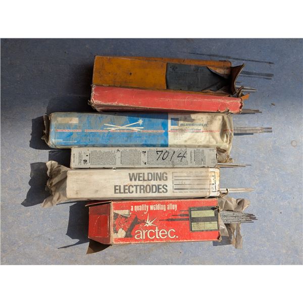 Assorted Welding Rod Lot