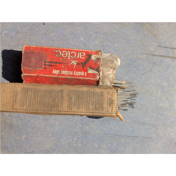 (2) Opened Boxes Small Welding Rods