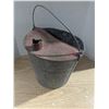 Image 1 : Vintage Galvanized Metal Bucket w/ Spout