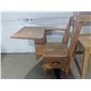 Image 3 : Vintage Wooden Chair and Children’s Desk